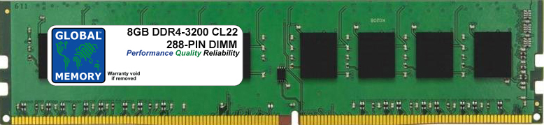 8GB DDR4 3200MHz PC4-25600 288-PIN DIMM MEMORY RAM FOR LENOVO PC DESKTOPS - Click Image to Close